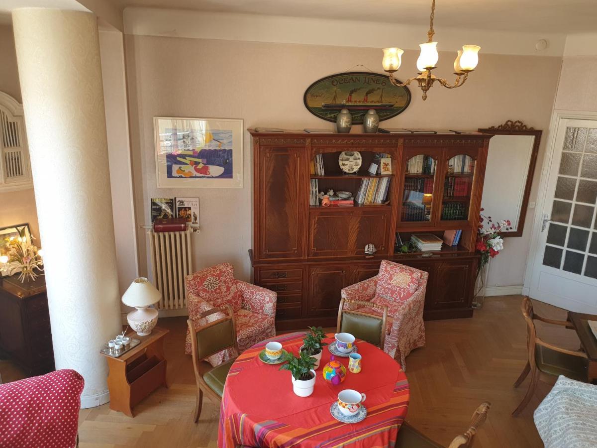 Grand Appartement Art Deco Plein Centre Face Gare Sncf 尼斯 外观 照片